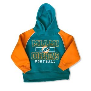NWT Miami Dolphins Hoodie-4T
